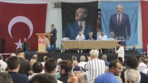 Bornova belediye başkanı Dr. Mustafa İduğ Bornova ilçe kongresinde yaptığı