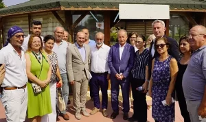 Villakent’e ilk defa geldiğini belirten Başkan Soyer “Villakent projesi’ne hayran