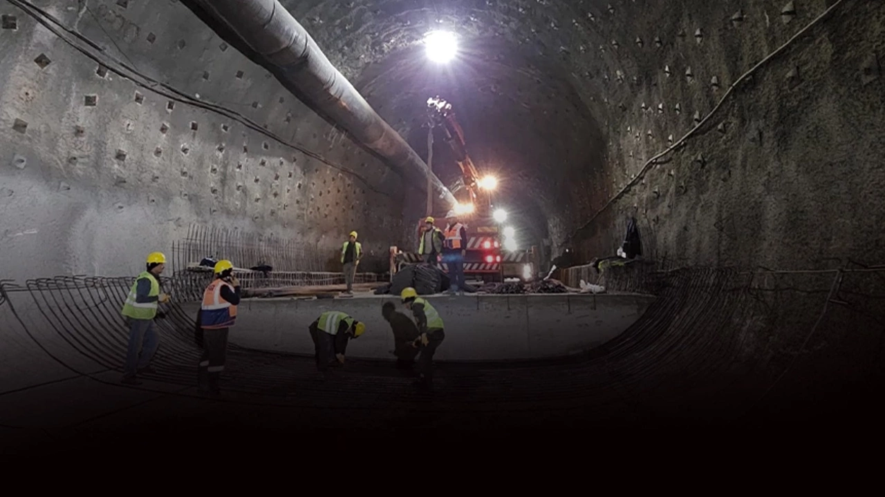 Buca ile Bornova’yı kesintisiz birbirine bağlayacak Onat Tünel’inde çalışmalar 7/24
