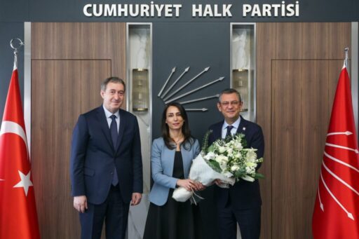 CHP GENEL BAŞKANI ÖZGÜR ÖZEL, DEM PARTİ EŞ GENEL BAŞKANLARI