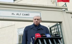 Cumhurbaşkanı Recep Tayyip Erdoğan, cuma namazının ardından açıklamalarda bulundu. Yerel