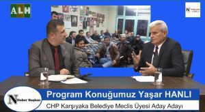Nhaberizmir tv ve Amatör Liğ Haber tv ortak yayınına konuk