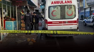 Uşak’ta market işleten kişi ile dükkan sahibi arasında çıkan kavgada