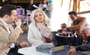 AK Parti Karşıyaka Belediye Başkan Adayı İsmail Çiftçioğlu, seçim çalışmaları