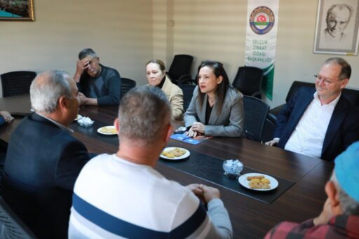 Kentte faaliyet gösteren oda başkanlarını ve yönetim kurulu üyelerini ziyaret