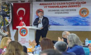 Ardahan İli Çıldır İlçesi Kültür ve Dayanışma Derneği geleneksel ‘Kaz