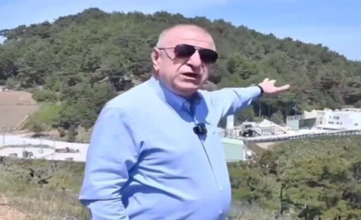 Zafer Partisi Genel Başkanı Ümit Özdağ, İzmir’in Menderes ilçesinde yer alan