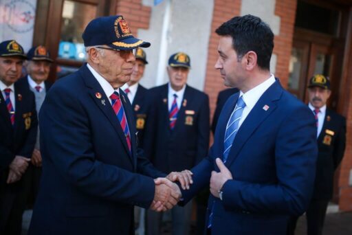 CHP Bayraklı Belediye Başkan adayı İrfan Önal, Muharip Gaziler Derneği’ni