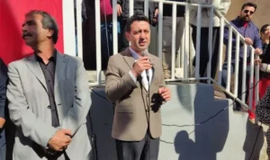 CHP Bayraklı Belediye Başkan Adayı İrfan Önal, Cengizhan Mahallesi’nde seçim