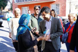 AK Parti Bayraklı Belediye Başkan Adayı Bilal Kırkpınar doğal gaz