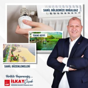 Cumhuriyet Halk Partisi Menderes Belediye Başkan Adayı İlkay Çiçek, göreve
