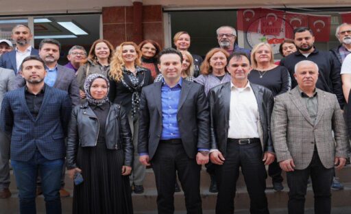 EGE BAGDER üyeleriyle bir araya gelen Karşıyaka Belediye Başkan Adayı