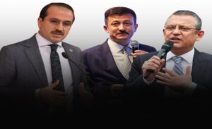 AK Parti Çiğli İlçe Başkanlığı tarafından düzenlenen iftar programına katılan