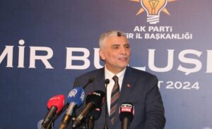 Ticaret Bakanı Ömer Bolat, AK Parti İzmir İl Başkanlığı’nda düzenlenen
