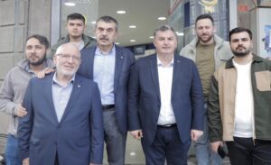 Milli Eğitim Bakanı Yusuf Tekin ve Gençlik Kolları Genel Başkanı,