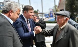 CHP İzmir Büyükşehir Belediye Başkan Adayı Dr. Cemil Tugay, Kiraz’da