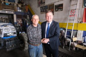 Cumhuriyet Halk Partisi Urla Belediye Başkan Adayı Selçuk Balkan, düzenlenen