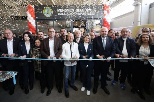 Menemen Belediyesi Halil Alkaya Spor Tesisi, yoğun bir katılımla gerçekleşen