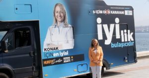 İYİ Parti Konak Belediye Başkan Adayı Huriye Serter, farklı bir