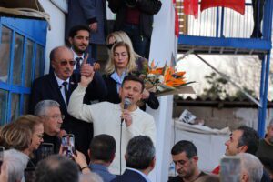 Cumhur İttifakı İzmir Büyükşehir Belediye Başkan Adayı Hamza Dağ, İnciraltı