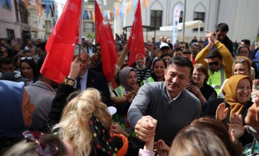 Cumhur İttifakı İzmir Büyükşehir Belediye Başkan Adayı Hamza Dağ, Çiğli