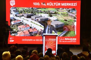 Cumhuriyet Halk Partisi Urla Belediye Başkan Adayı Selçuk Balkan, seçim