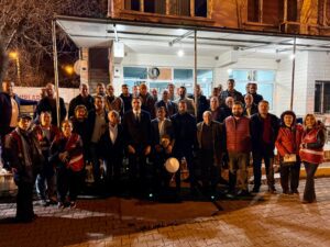 Aliağa Belediye Başkan Adayı Çağatay Güç, köy ziyaretlerine devam ederek