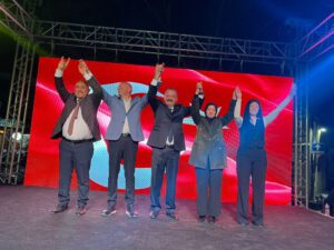 Cumhur İttifakı Urla Belediye Başkan adayı Tarkan Bakırlı’nın iftar yemeği