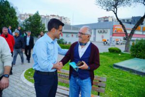 Cumhur İttifakı Bayraklı Belediye Başkan Adayı Bilal Kırkpınar, belediyeye ait