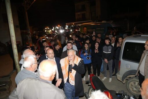 Ödemiş Belediye Başkan Adayı Ali Hadim, seçim çalışmaları kapsamında gittiği