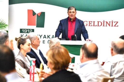 İzmir Büyükşehir Belediye Başkanı Dr. Cemil Tugay, 1912 Karşıyaka Derneği