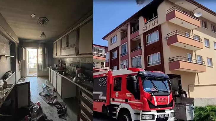 Ankara’nın Mamak ilçesinde kirayı ödemeyince mahkeme kararıyla tahliyesi istenen Şükrü