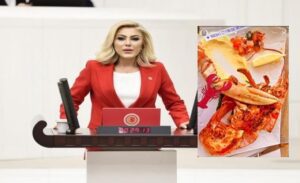 AK Parti Milletvekili Şebnem Bursalı’nın paylaştığı ‘Monaco Yat Kulübü’nde ıstakoz