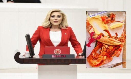 AK Parti Milletvekili Şebnem Bursalı’nın paylaştığı ‘Monaco Yat Kulübü’nde ıstakoz