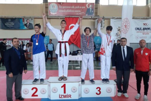 Foça Belediyespor Kulübü, Taekwondo Yıldızlar İzmir İl Şampiyonası’nda bir altın