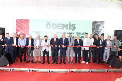 Türkiye tarım sektörünün dev buluşması Ödemiş’te başladı.  Sektöre yön veren