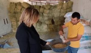 Suriyeliler Bebekleri için Reçete ile Devletten aldıkları mamaları at çiftliklerine