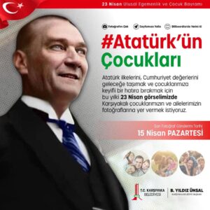 Karşıyaka Belediyesi, Ulu Önder Mustafa Kemal Atatürk’ün tüm dünya çocuklarına