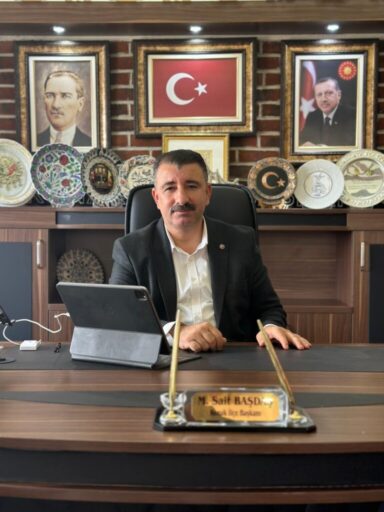 AK Parti Konak İlçe Başkanı Mehmet Sait Başdaş, “Konak Belediye