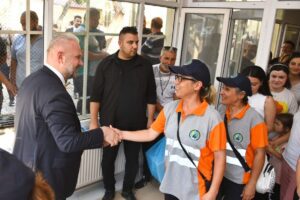 Menemen Belediye Başkanı Aydın Pehlivan, 1 Mayıs Emek ve Dayanışma