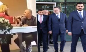 Karşıyaka Belediyesi Zübeyde Hanım Nikah Sarayı’nda gerçekleşen bir nikah töreninde