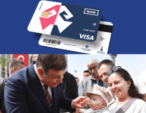 Anne Kartı ile İzmirli kadınlara ulaşım desteği İzmir Büyükşehir Belediye