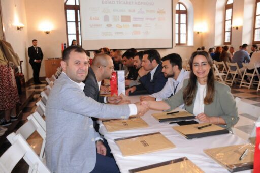 Örnek teşkil eden etkinlikler arasında yer alan EGİAD Ticaret Köprüsü,