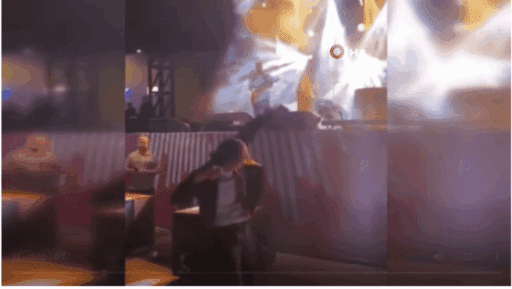 Ankara Etimesgut belediye başkanı Erdal Beşikçioğlu Melek Mosso konserinde ortamın