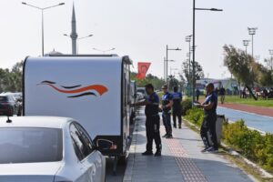 Karavan park alanlarının tespiti için düğmeye basıldı İzmir Büyükşehir Belediyesi,