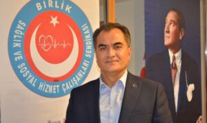 Birlik Sağlık Sen genel başkanı, BASK Konfederasyonu genel sekreteri Ahmet