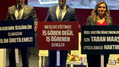 “EĞİTİMİ, AFETLER DEĞİL, AFET SÜRECİNİ YÖNETEMEYEN AKP DURDURUYOR”  “HATAY’DA OKULA