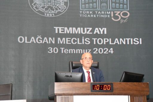 İzmir Ticaret Borsası Temmuz ayı olağan meclis toplantısı Ömer Gökhan