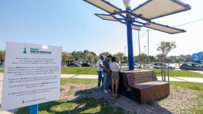 İzmir Büyükşehir Belediyesi, iklim kriziyle mücadele çalışmaları kapsamında karbon salımını