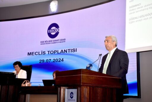 Ege bölgesi sanayi odası temmuz ayı olağan meclis toplantısın da